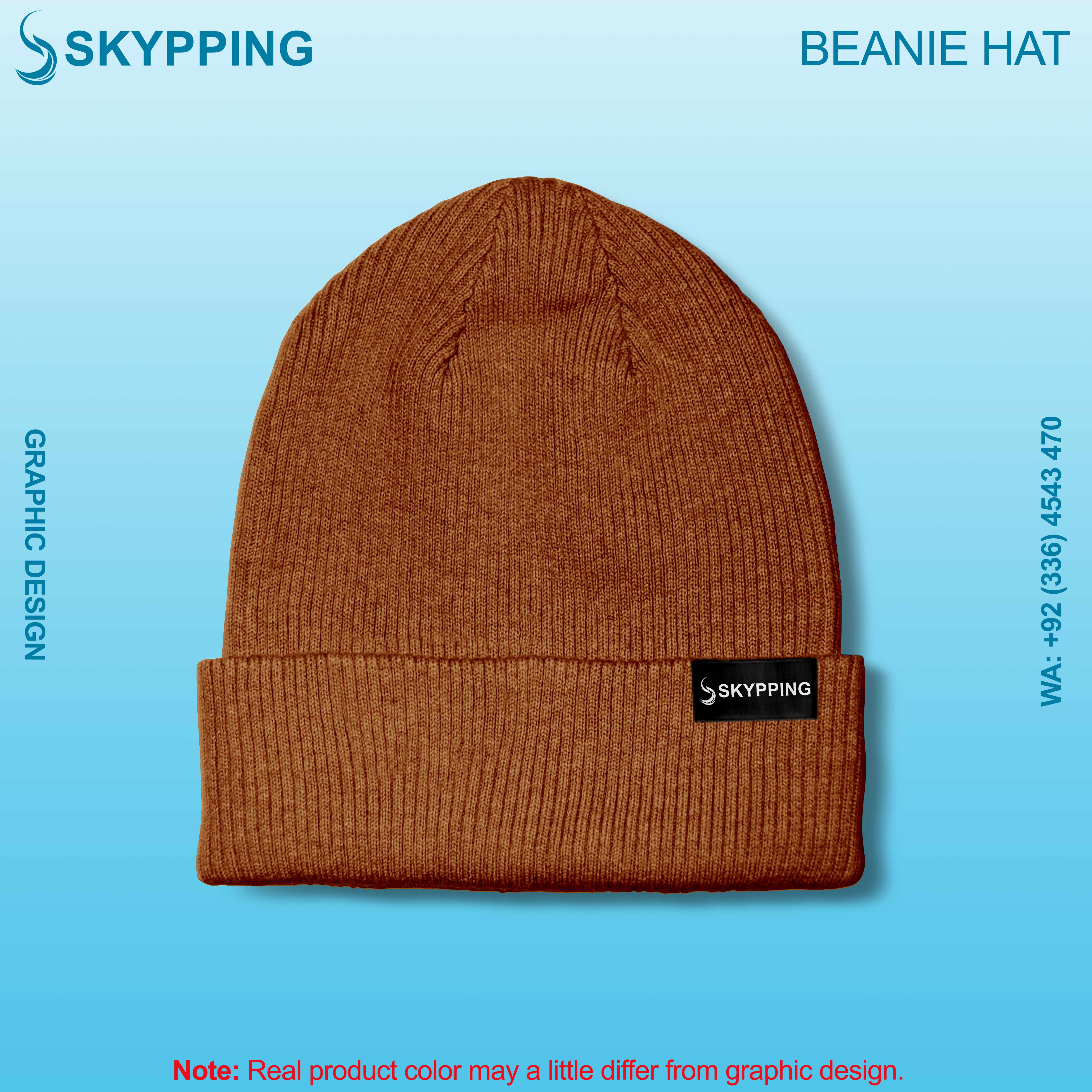 Beanie Hat with Label